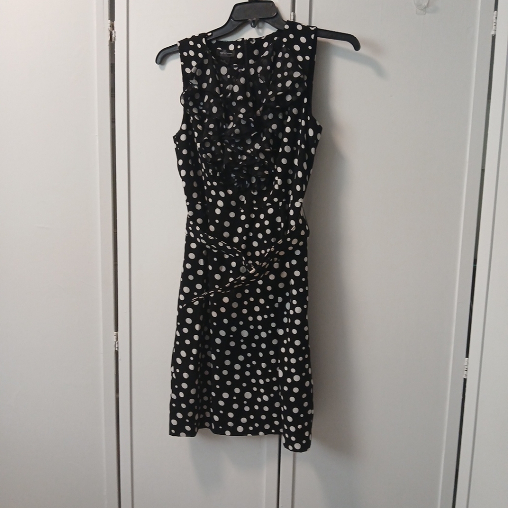 Spense Ruffle Polka Dots Woman Dress Size 10